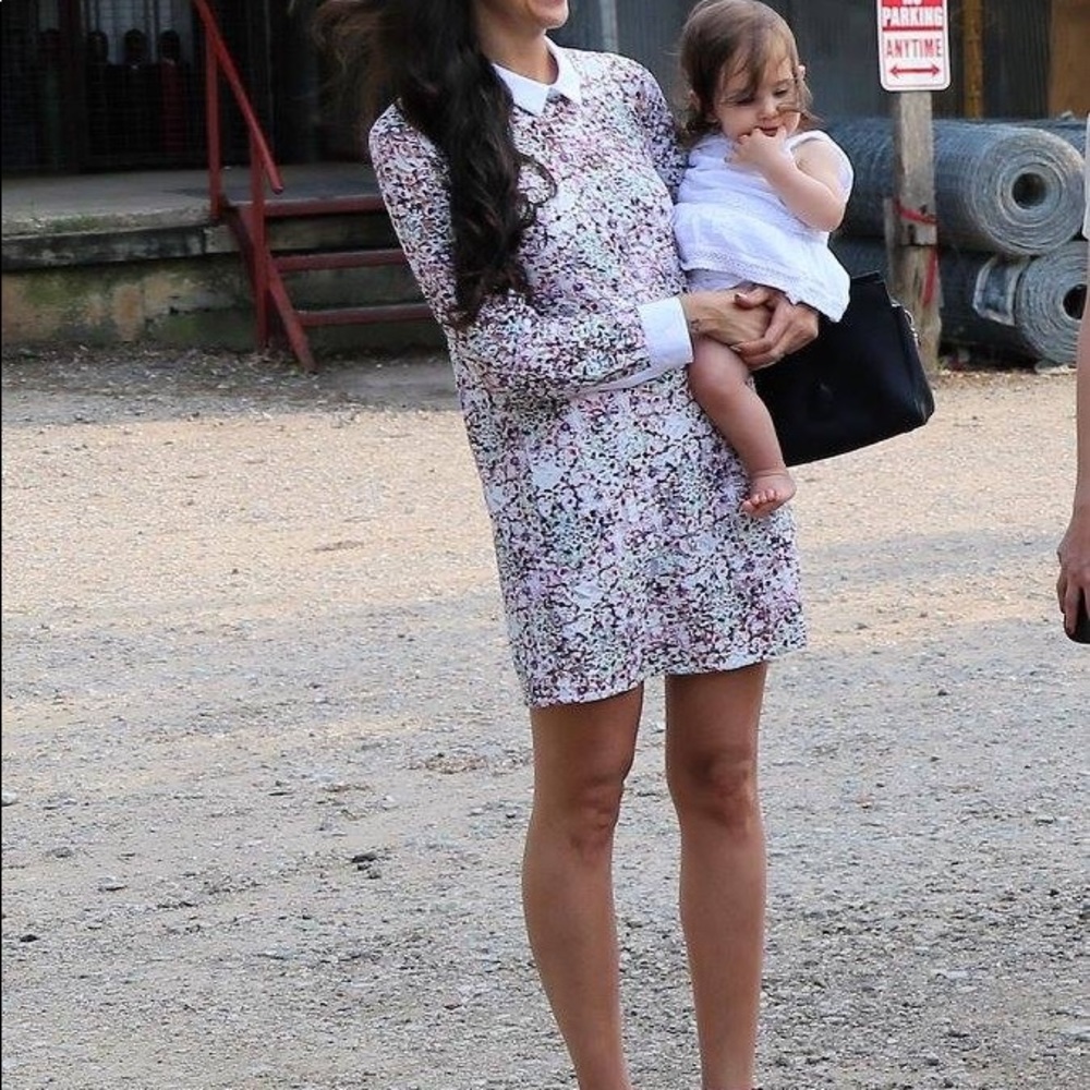 BCBG Max Azria Watercolor Lace Dress XS